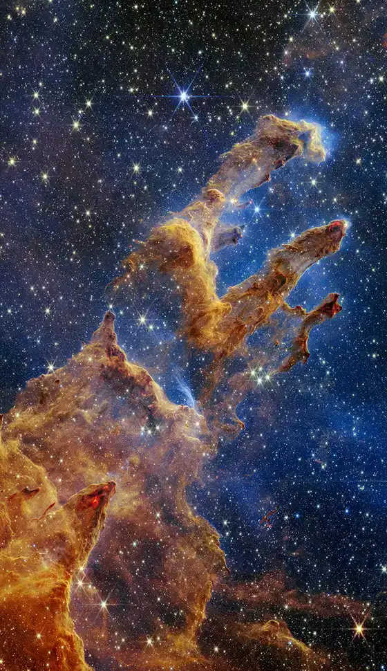 Piliers de la Création — JWST NIRCam
